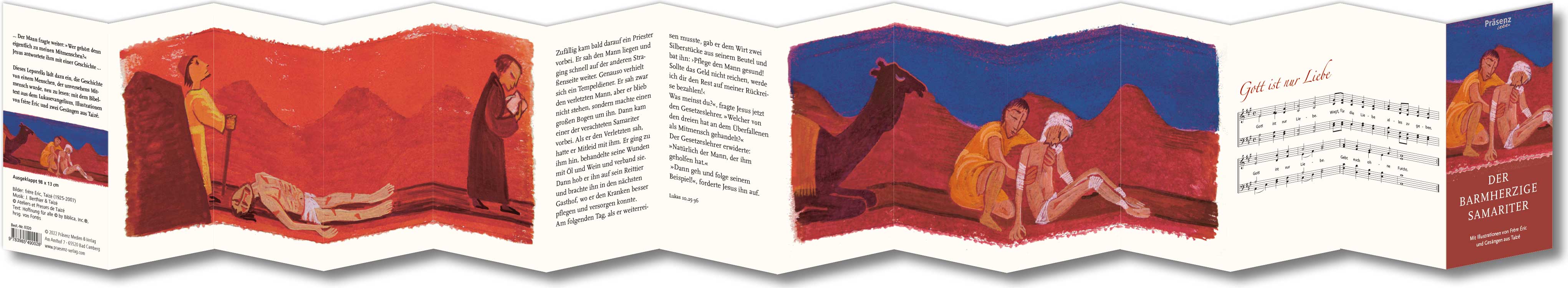 Leporello Der barmherzige Samariter