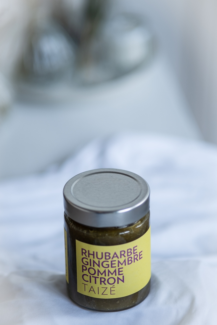 Konfitüre: Rhabarber/Ingwer/Apfel/Zitrone