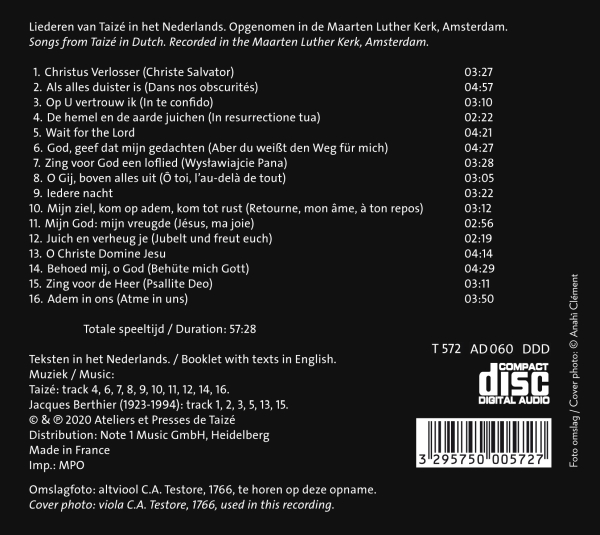 Adem in ons - Atme in uns (niederl.) - CD
