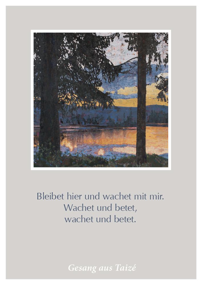 Bleibet hier und wachet mit mir