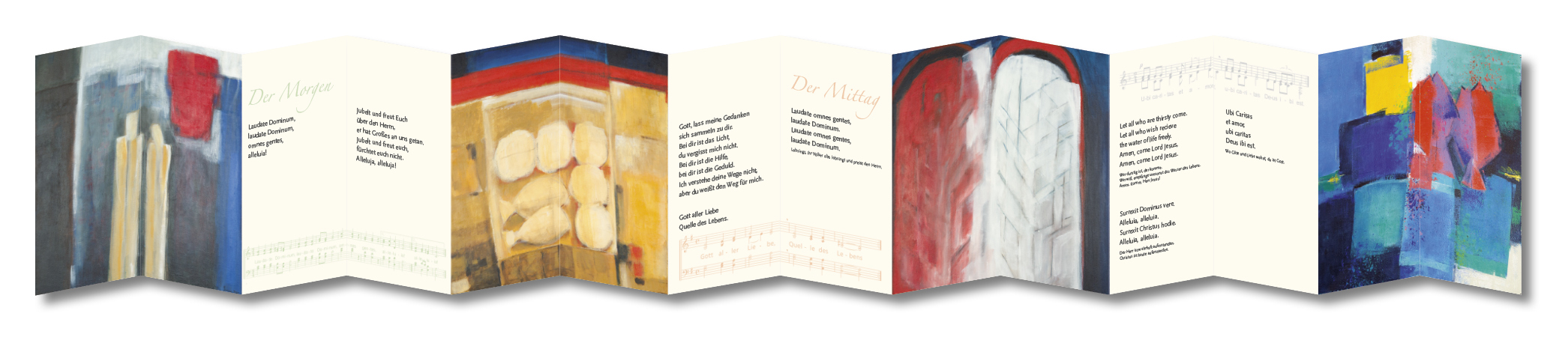 Leporello Ubi caritas et amor