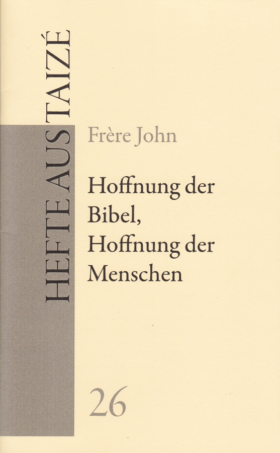 Hoffnung der Bibel, Hoffnung der Menschen (26)