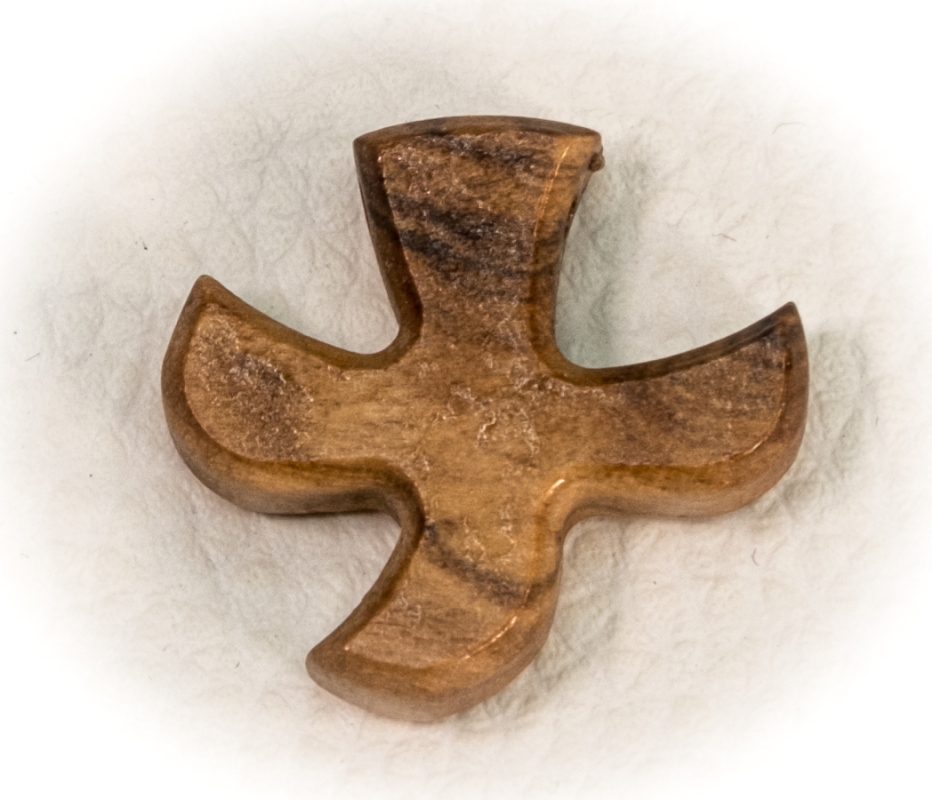 Kreuz-Taube, Holz, klein