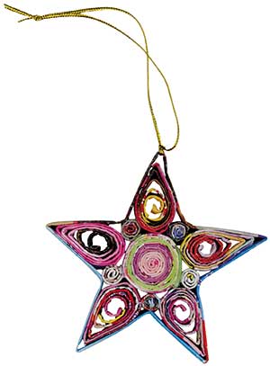 Christbaumanhänger Stern