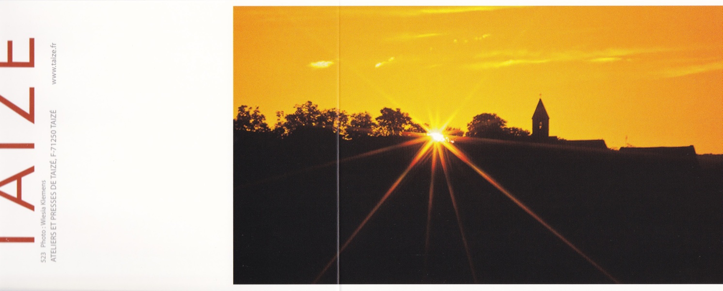 Sonne über Taizé