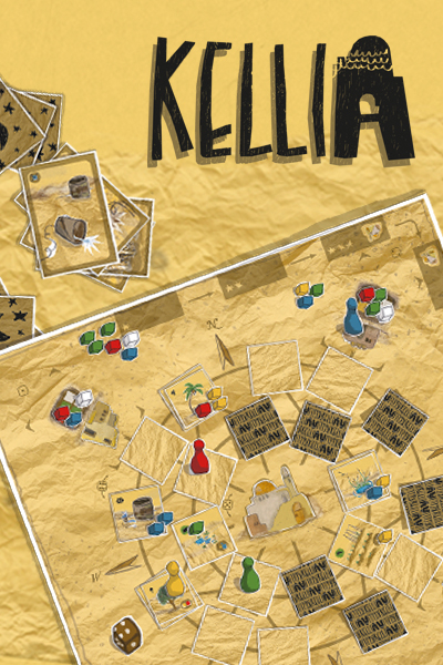 Kellia – das Brettspiel