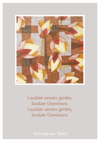 Postkarte "Laudate omnes gentes"