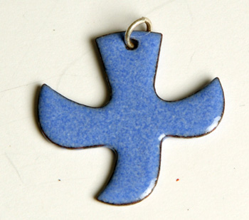 Kreuz/Taube hellblau (groß)
