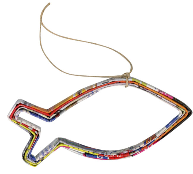 Christbaumanhänger Fisch