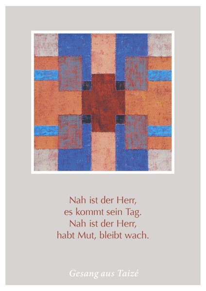 Postkarte "Nah ist der Herr" (Wait for the Lord)
