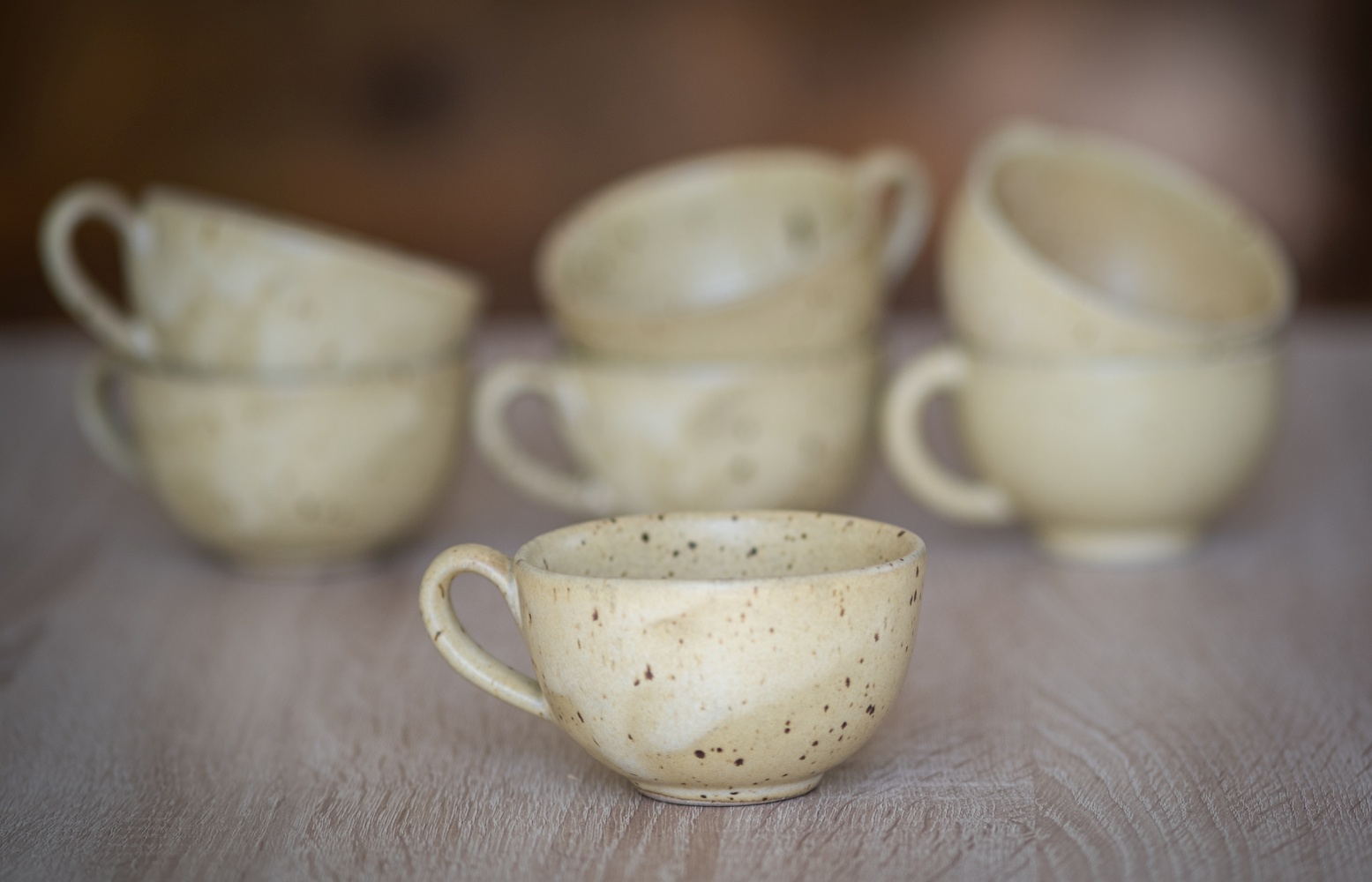 kleine Teetasse gelb