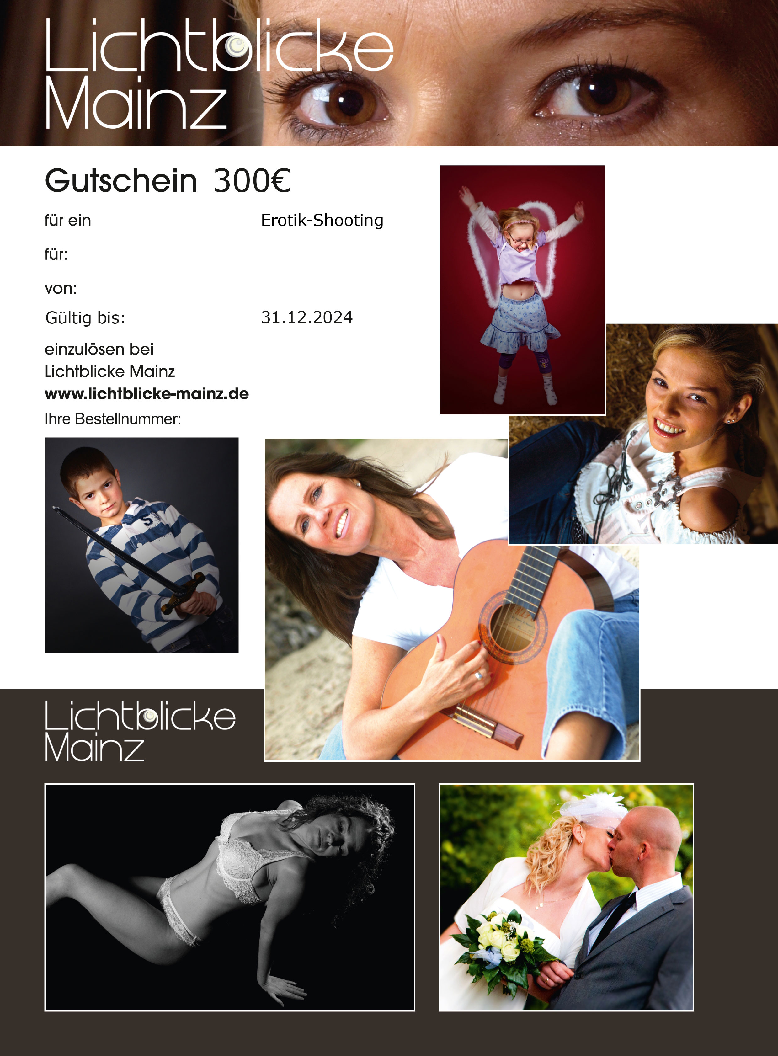 Gutschein Erotik-Shooting