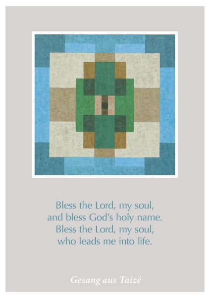 Postkarte "Bless the Lord"