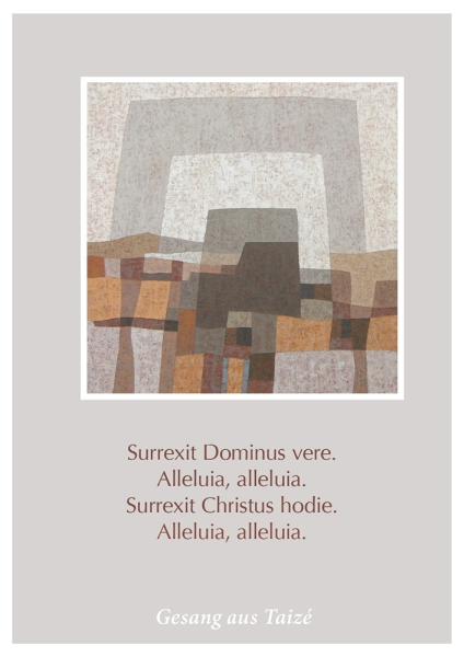 Postkarte "Surrexit Dominus vere"