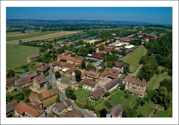 Taizé von oben